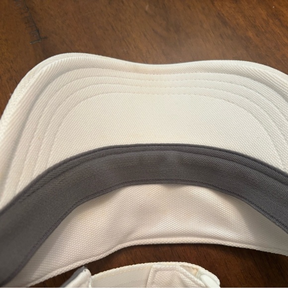 NC State Wolfpack Under Armour Visor | White Adjustable Hat | OSFA - Picture 4 of 4